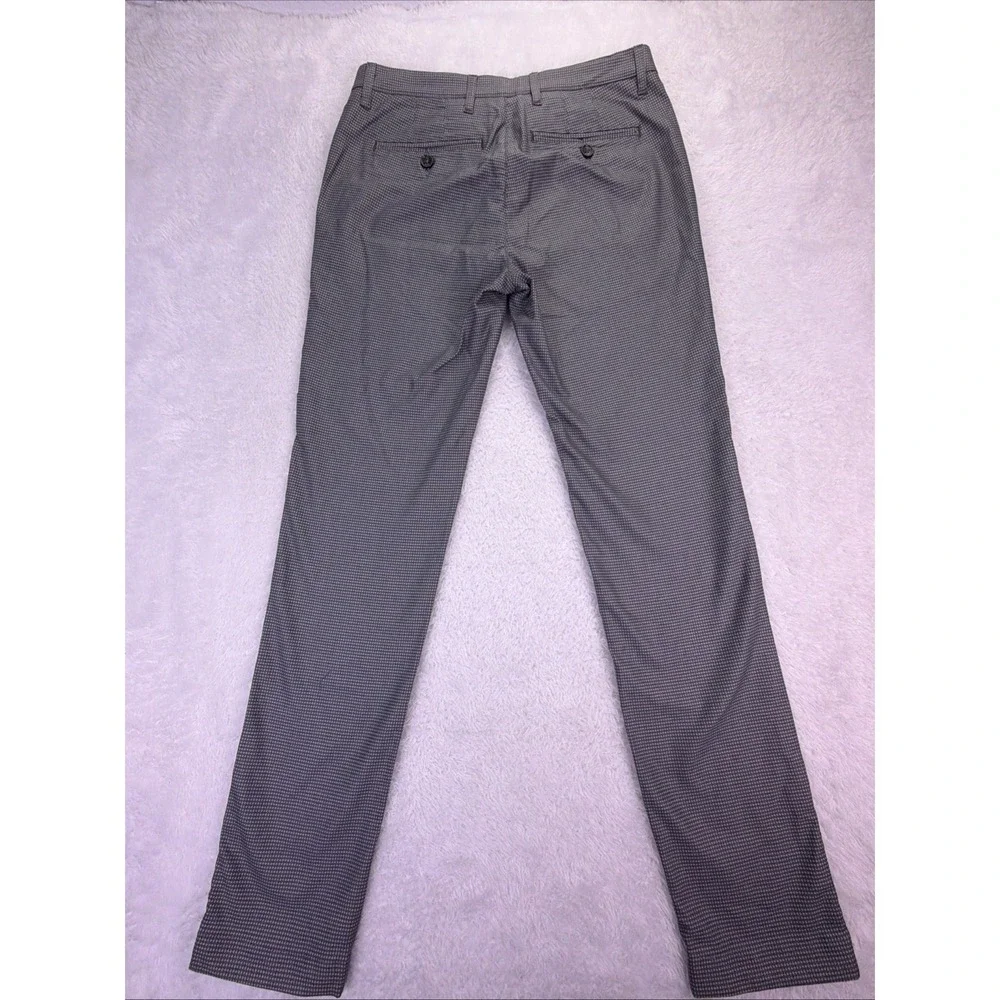 NEW Ted Baker Sparkman Trousers Blue & White Houndstooth Mens 30R (30x32) NWT ✅